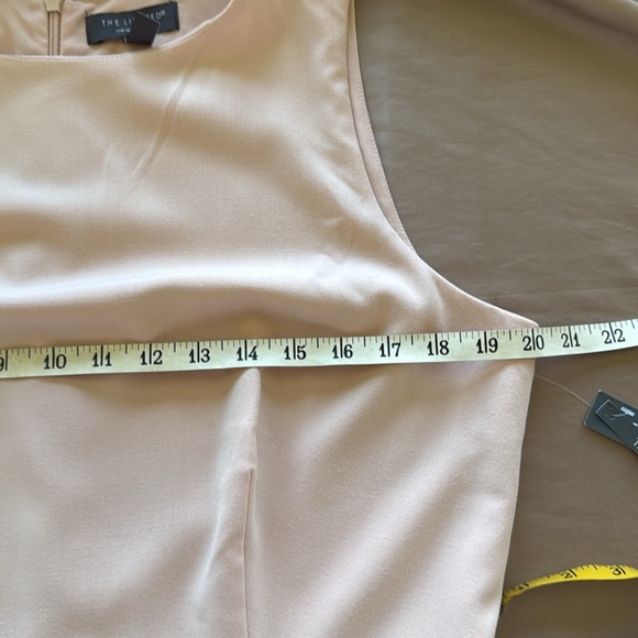 The Limited The New Drew Dress Blush Pink Career Midi Sheath New With Tags - Picture 4 of 14